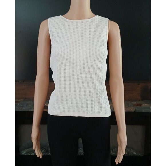 Geoffrey Beene Sport Women's Small 70% Silk Casual Modest Pullover Tank Top - Picture 2 of 12